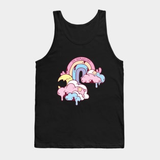 Overwhelmed Rainbow Tank Top